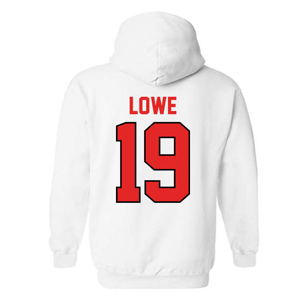 Texas Tech - NCAA Baseball : Jonny Lowe - Classic Shersey Hooded Sweatshirt-1