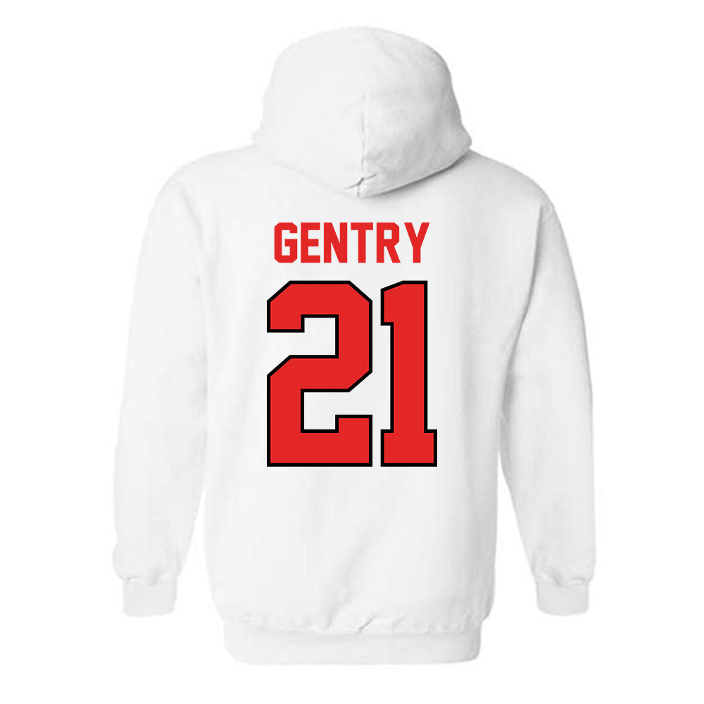 Texas Tech - NCAA Football : Tristian Gentry - Classic Shersey Hooded Sweatshirt-1