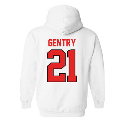 Texas Tech - NCAA Football : Tristian Gentry - Classic Shersey Hooded Sweatshirt-1