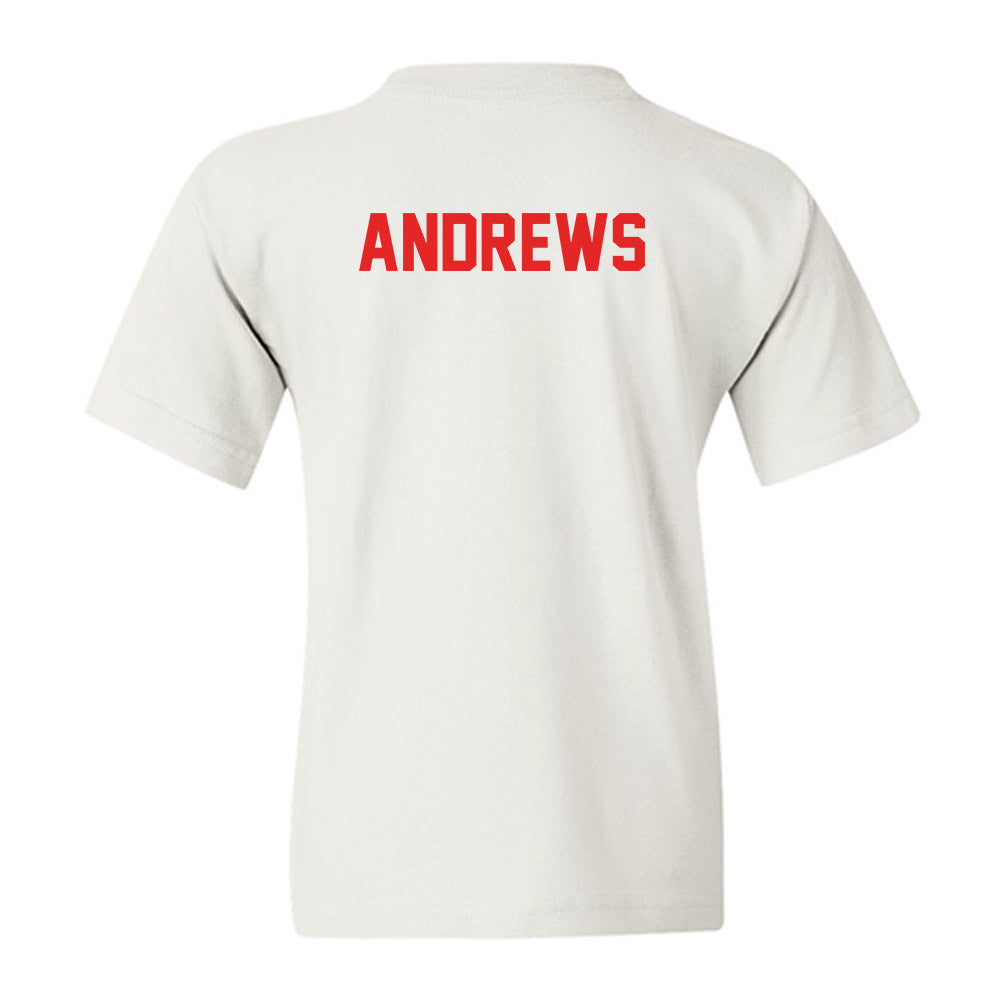 Texas Tech - NCAA Men's Track & Field : Antoine Andrews - Classic Shersey Youth T-Shirt-1