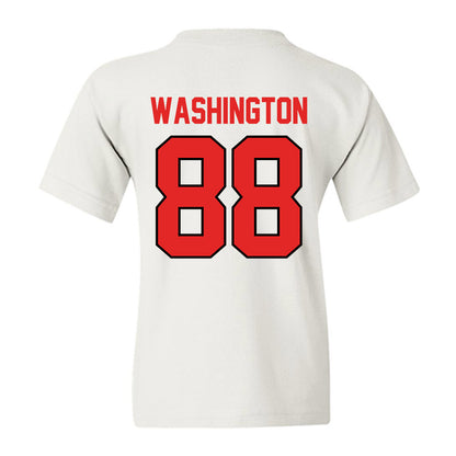 Texas Tech - NCAA Football : Amier Washington - Classic Shersey Youth T-Shirt-1