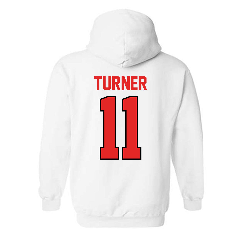 Texas Tech - NCAA Football : Tyson Turner - Classic Shersey Hooded Sweatshirt-1