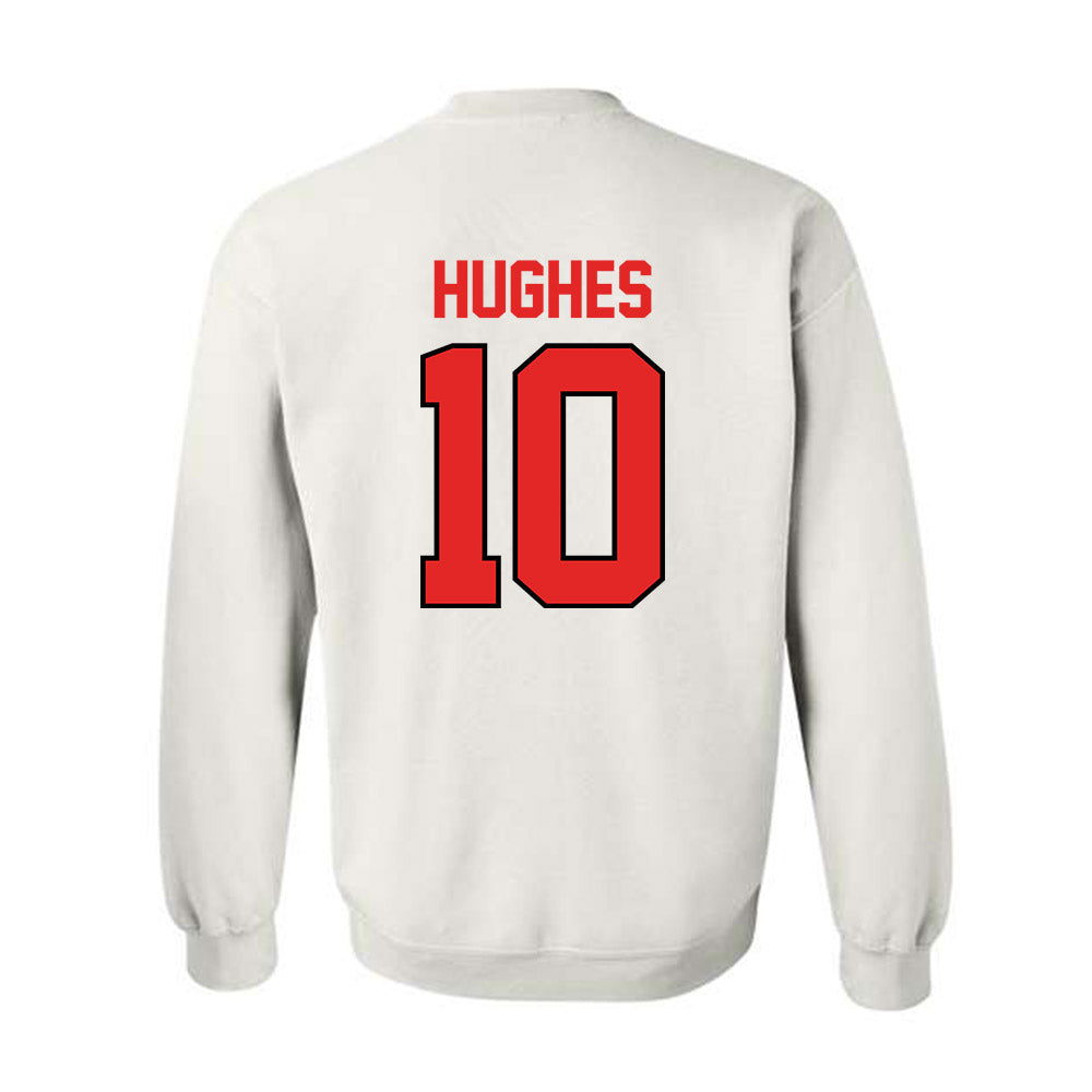 Texas Tech - NCAA Baseball : Logan Hughes - Classic Shersey Crewneck Sweatshirt-1