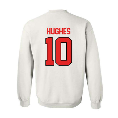 Texas Tech - NCAA Baseball : Logan Hughes - Classic Shersey Crewneck Sweatshirt-1