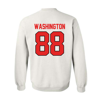 Texas Tech - NCAA Football : Amier Washington - Classic Shersey Crewneck Sweatshirt-1