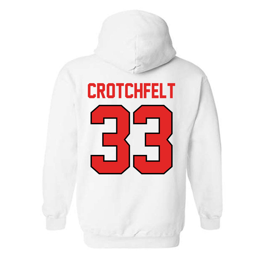Texas Tech - NCAA Baseball : Zach Crotchfelt - Classic Shersey Hooded Sweatshirt-1