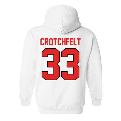 Texas Tech - NCAA Baseball : Zach Crotchfelt - Classic Shersey Hooded Sweatshirt-1