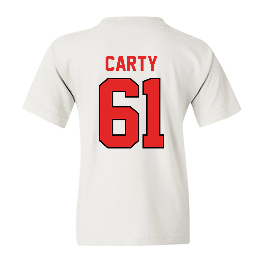 Texas Tech - NCAA Football : Connor Carty - Classic Shersey Youth T-Shirt-1