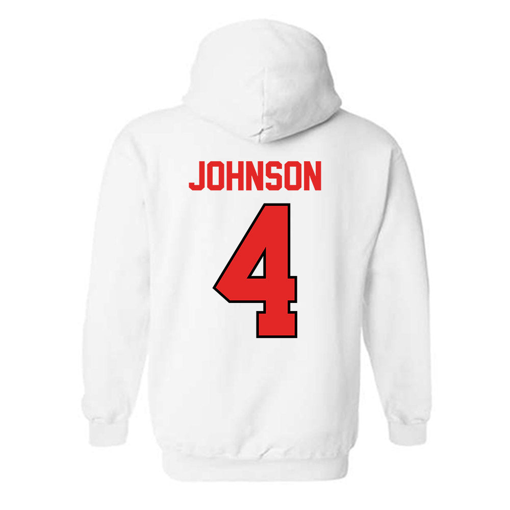 Texas Tech - NCAA Baseball : Kendyl Johnson - Classic Shersey Hooded Sweatshirt-1