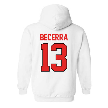 Texas Tech - NCAA Baseball : Donovan Becerra - Classic Shersey Hooded Sweatshirt-1