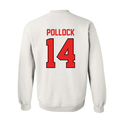 Texas Tech - NCAA Football : Brice Pollock - Classic Shersey Crewneck Sweatshirt-1