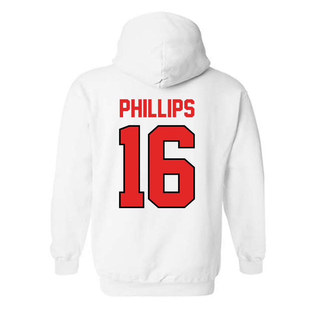Texas Tech - NCAA Football : Holden Phillips - Classic Shersey Hooded Sweatshirt-1
