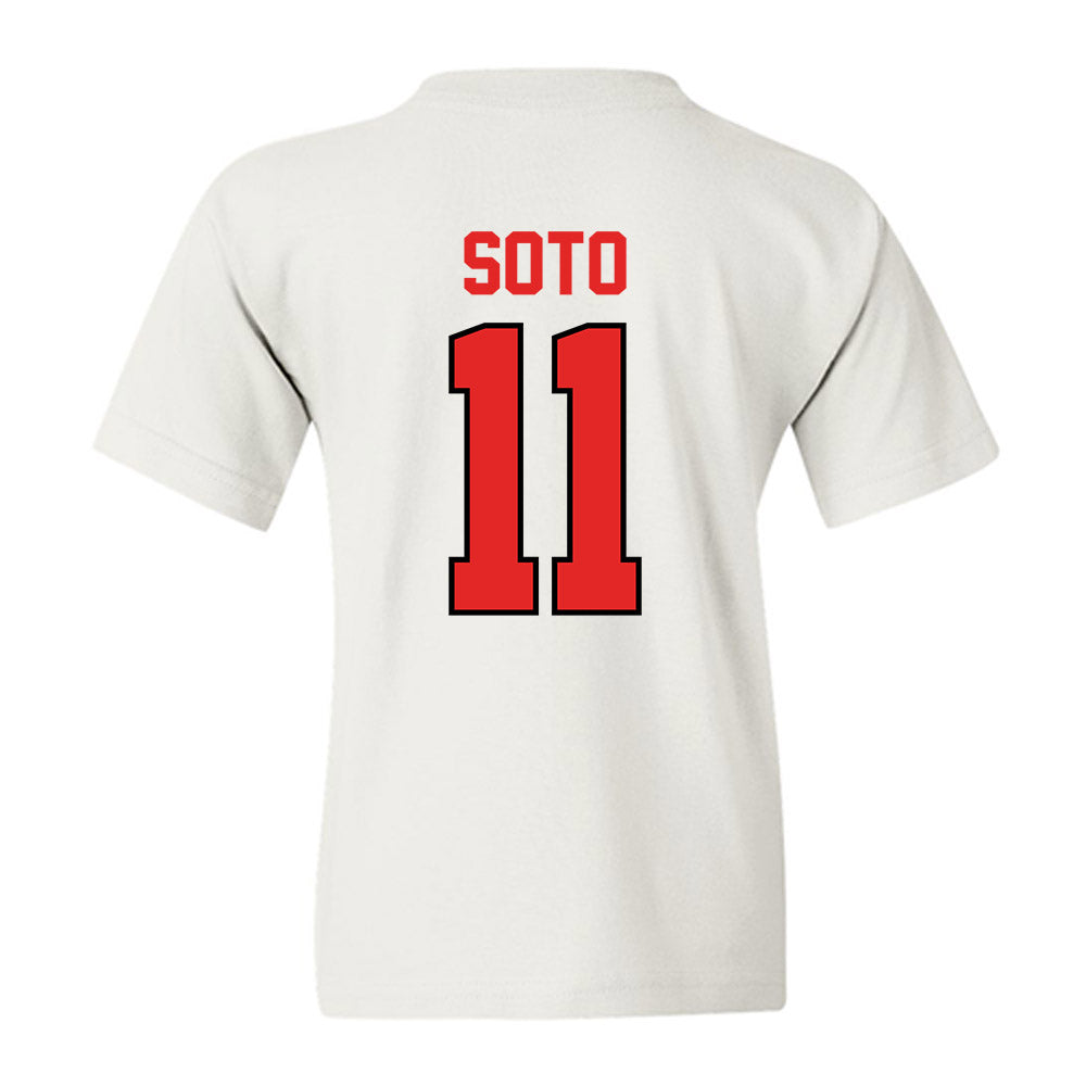 Texas Tech - NCAA Women's Soccer : Chloe Soto - Classic Shersey Youth T-Shirt-1
