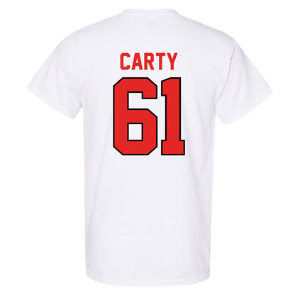Texas Tech - NCAA Football : Connor Carty - Classic Shersey T-Shirt-1