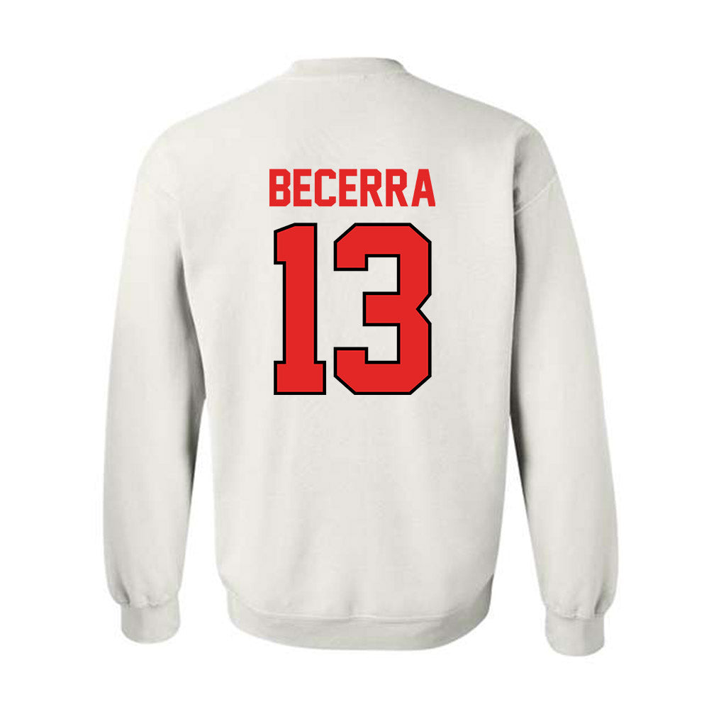Texas Tech - NCAA Baseball : Donovan Becerra - Classic Shersey Crewneck Sweatshirt-1