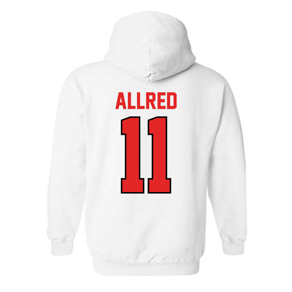 Texas Tech - NCAA Softball : Lauren Allred - Classic Shersey Hooded Sweatshirt-1