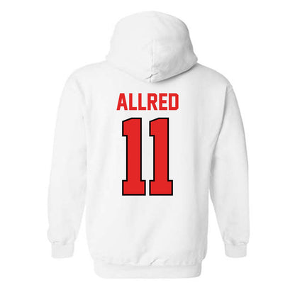 Texas Tech - NCAA Softball : Lauren Allred - Classic Shersey Hooded Sweatshirt-1
