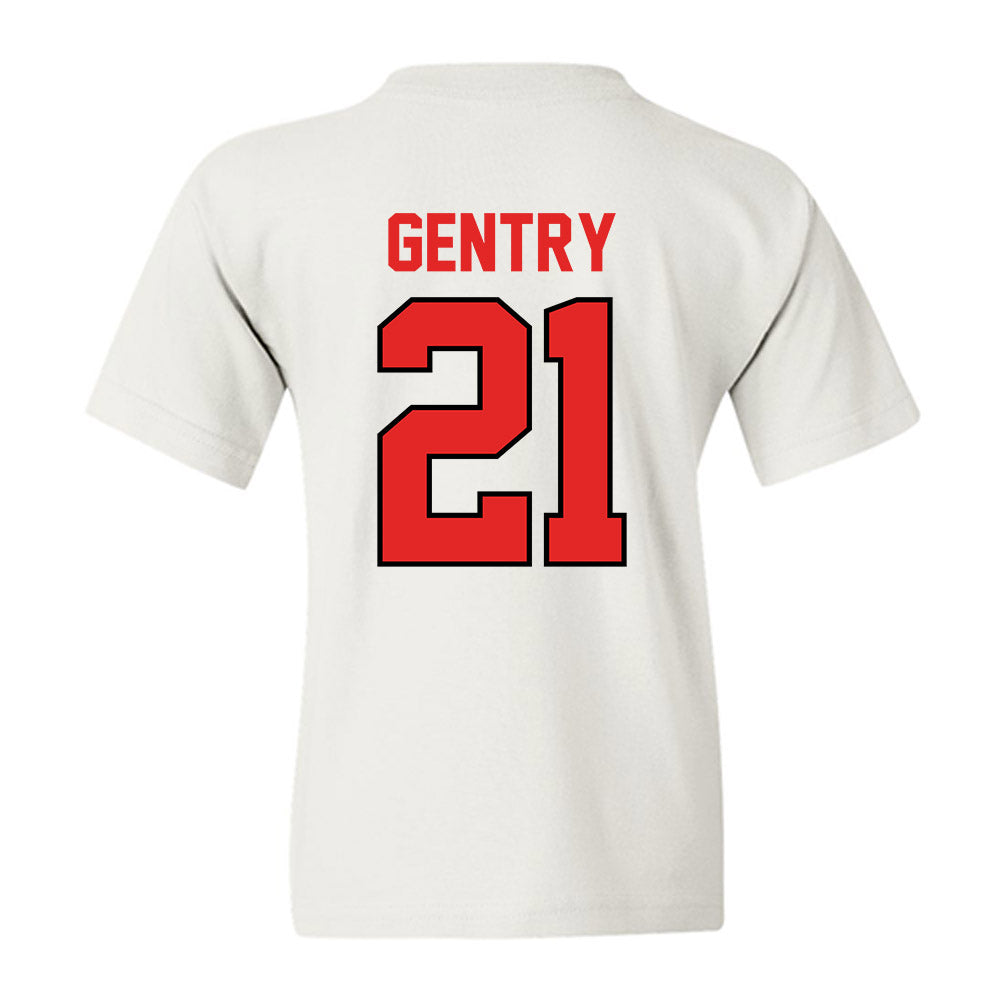 Texas Tech - NCAA Football : Tristian Gentry - Classic Shersey Youth T-Shirt-1