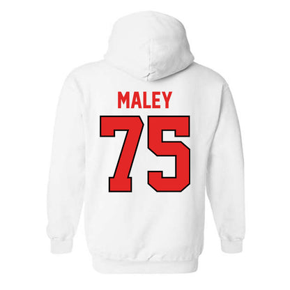 Texas Tech - NCAA Football : Garin Maley - Classic Shersey Hooded Sweatshirt-1