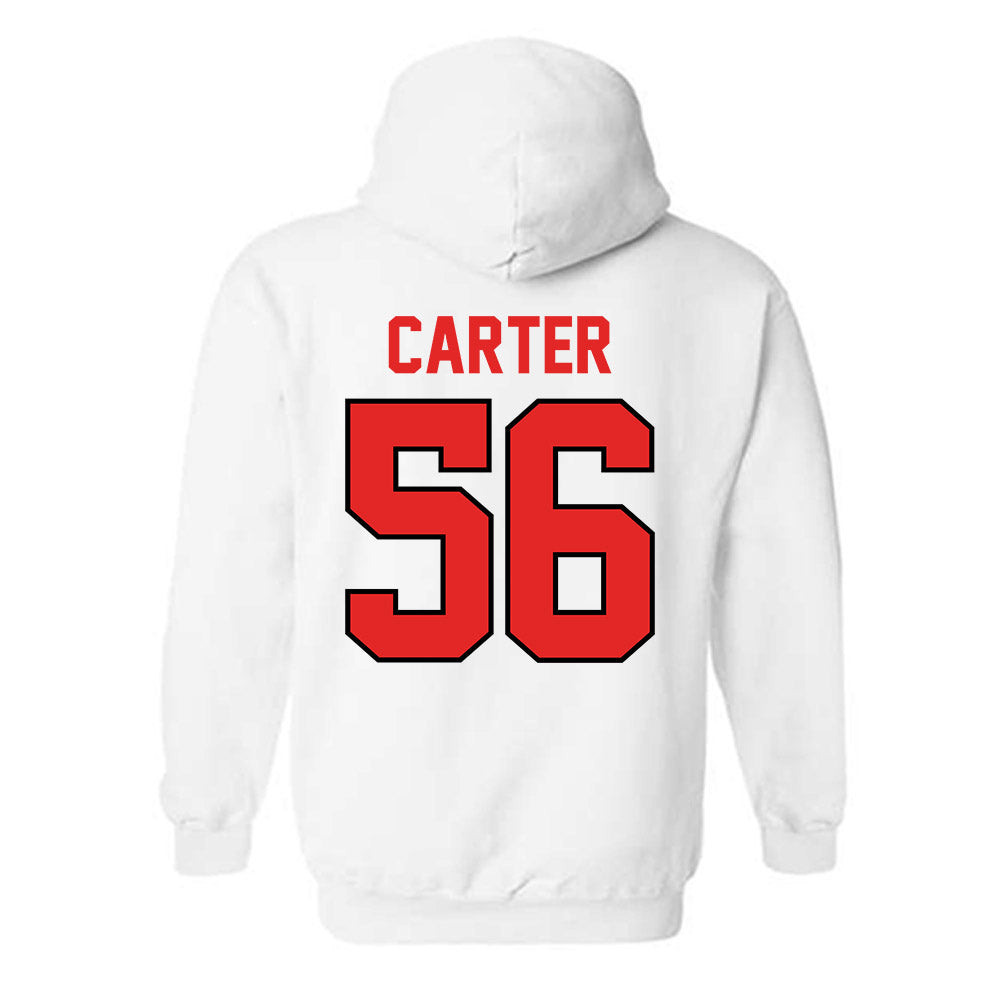 Texas Tech - NCAA Football : Davion Carter - Classic Shersey Hooded Sweatshirt