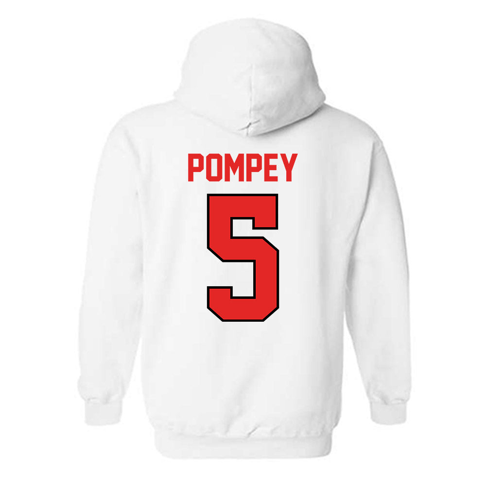 Texas Tech - NCAA Baseball : Tj Pompey - Classic Shersey Hooded Sweatshirt