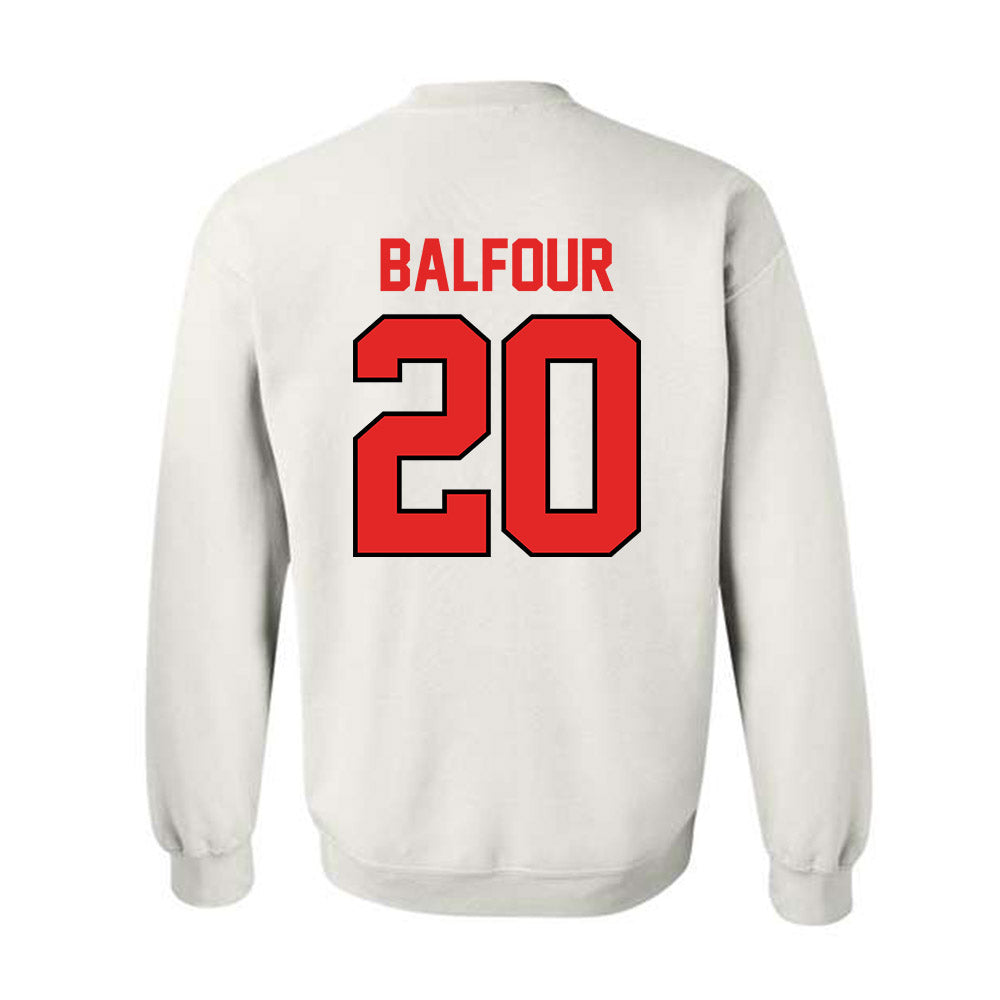Texas Tech - NCAA Football : Dontae Balfour - Classic Shersey Crewneck Sweatshirt-1