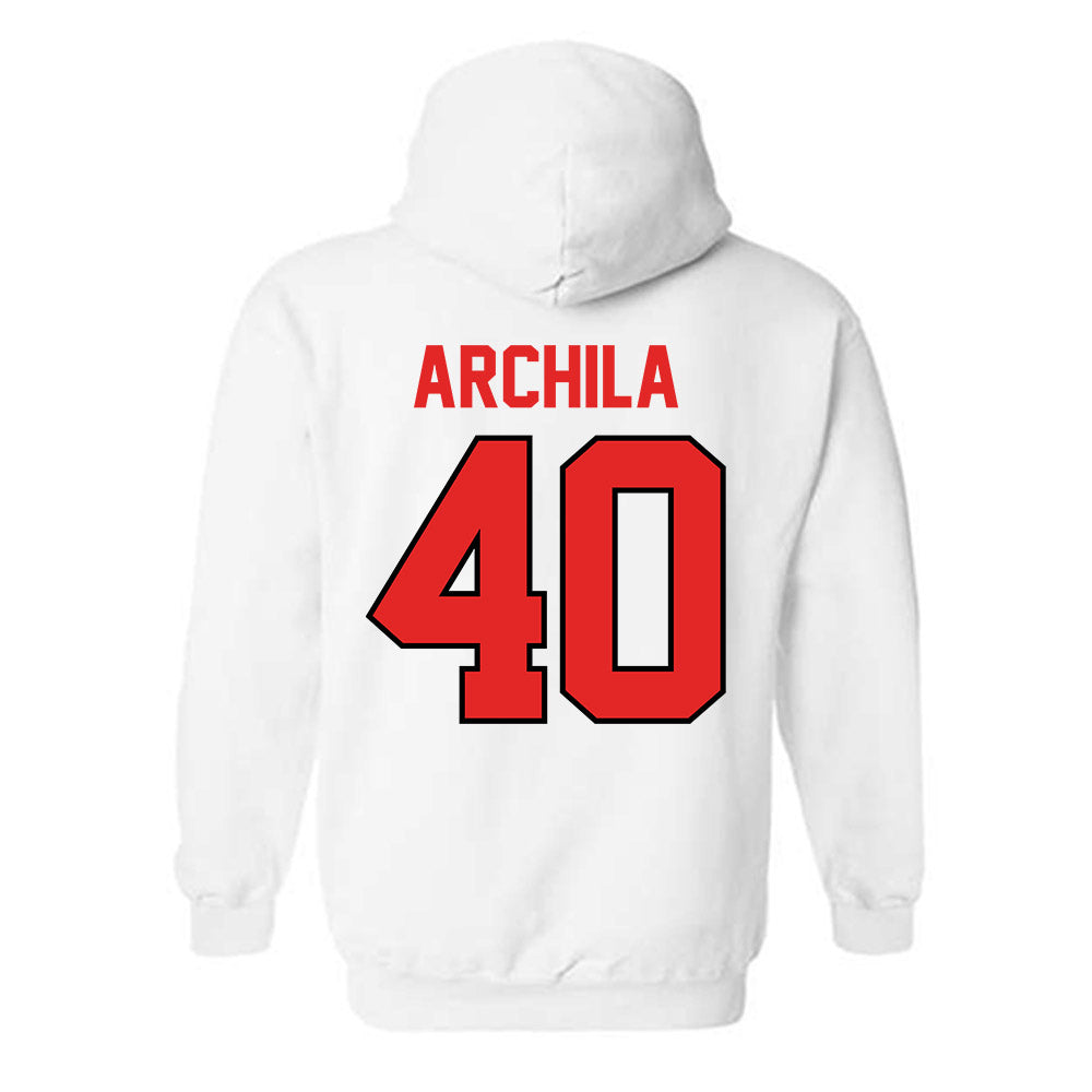 Texas Tech - NCAA Baseball : Dominic Archila - Classic Shersey Hooded Sweatshirt-1