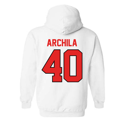 Texas Tech - NCAA Baseball : Dominic Archila - Classic Shersey Hooded Sweatshirt-1