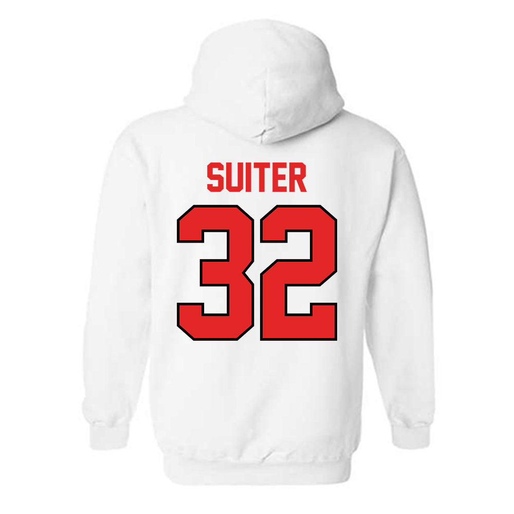 Texas Tech - NCAA Baseball : Bryce Suiter - Classic Shersey Hooded Sweatshirt-1