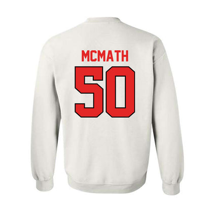 Texas Tech - NCAA Football : Patrick McMath - Classic Shersey Crewneck Sweatshirt-1