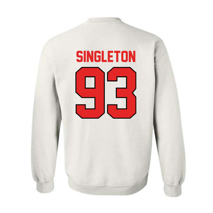 Texas Tech - NCAA Football : Dylan Singleton - Classic Shersey Crewneck Sweatshirt-1