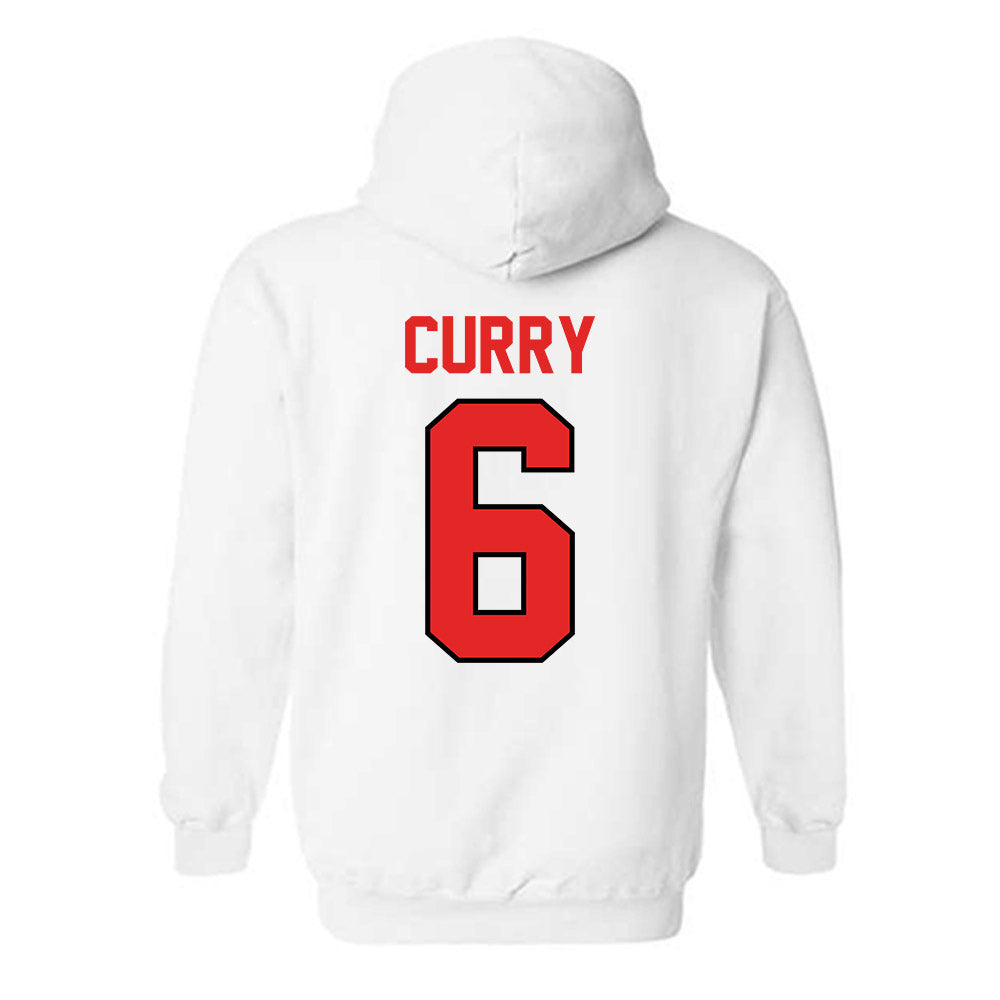 Texas Tech - NCAA Football : John Curry - Classic Shersey Hooded Sweatshirt-1