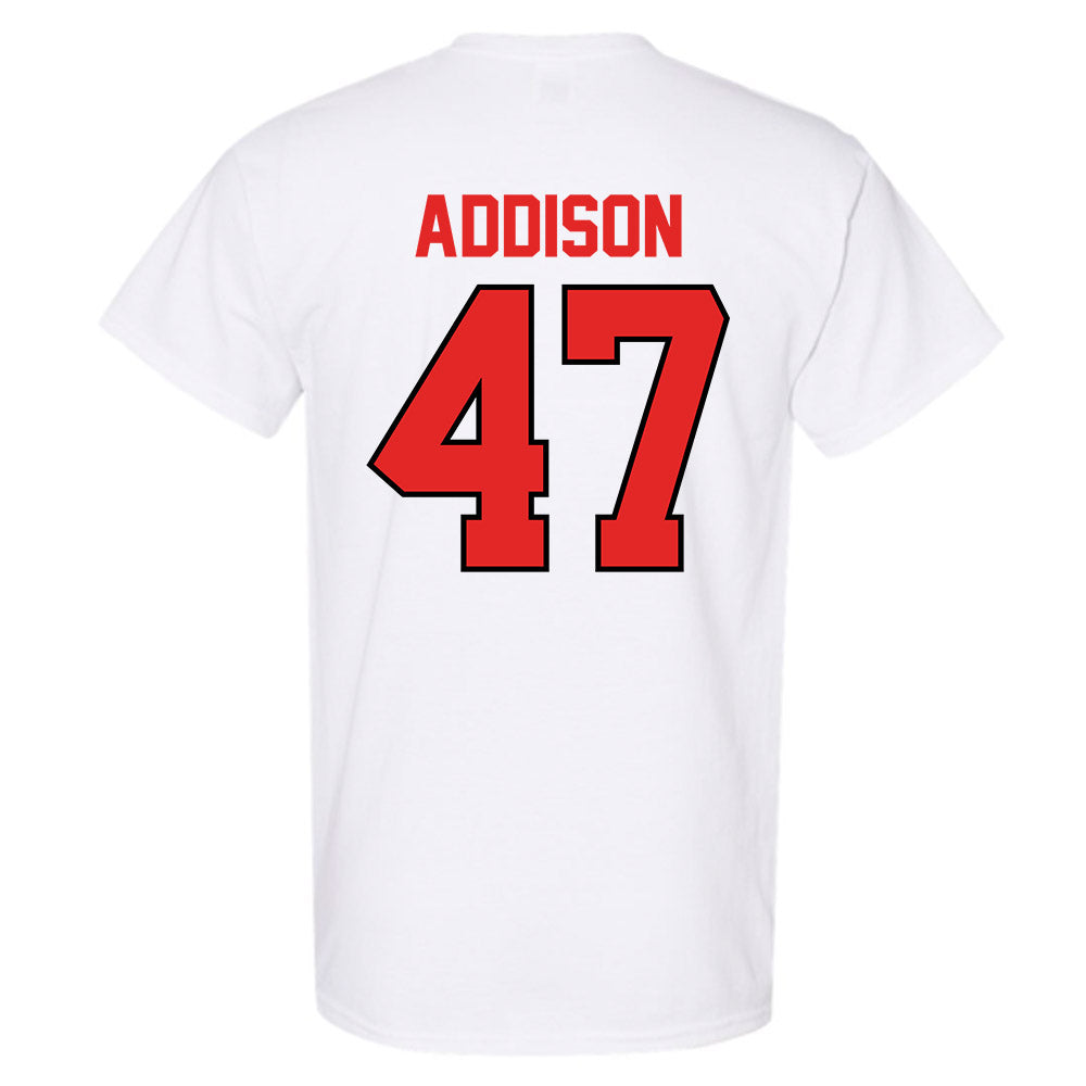 Texas Tech - NCAA Baseball : Logan Addison - Classic Shersey T-Shirt-1