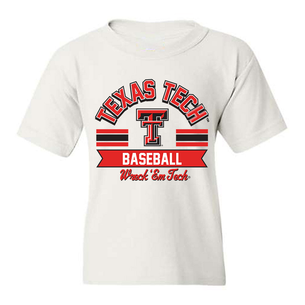 Texas Tech - NCAA Baseball : Logan Addison - Classic Shersey Youth T-Shirt-0