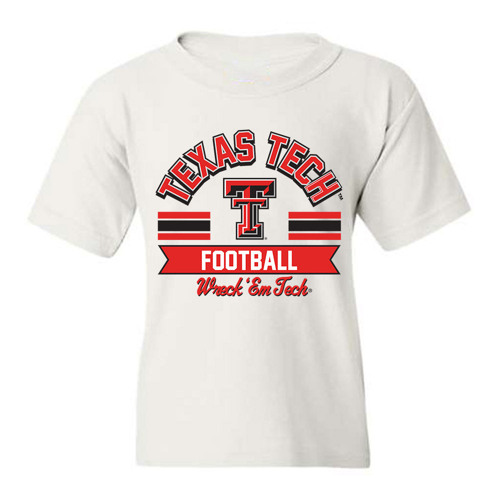 Texas Tech - NCAA Football : Kasen Long - Classic Shersey Youth T-Shirt