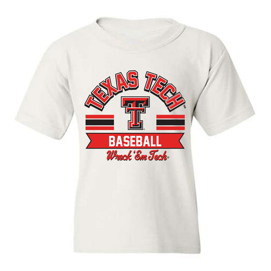 Texas Tech - NCAA Baseball : JT Drake - Classic Shersey Youth T-Shirt-0