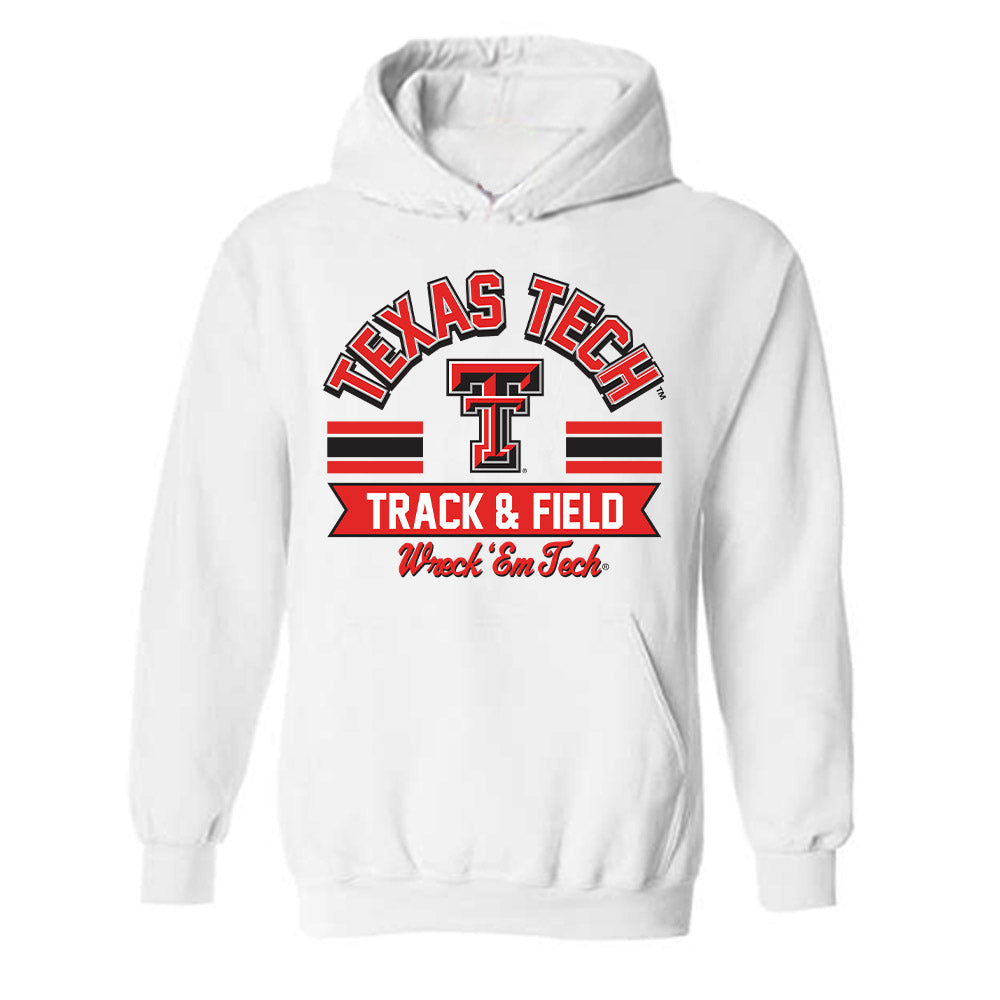 Texas Tech - NCAA Women's Track & Field : Amori Pierson - Classic Shersey Hooded Sweatshirt-0