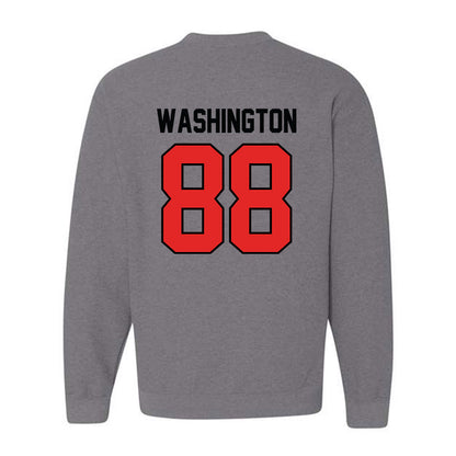 Texas Tech - NCAA Football : Amier Washington - Classic Shersey Crewneck Sweatshirt-1