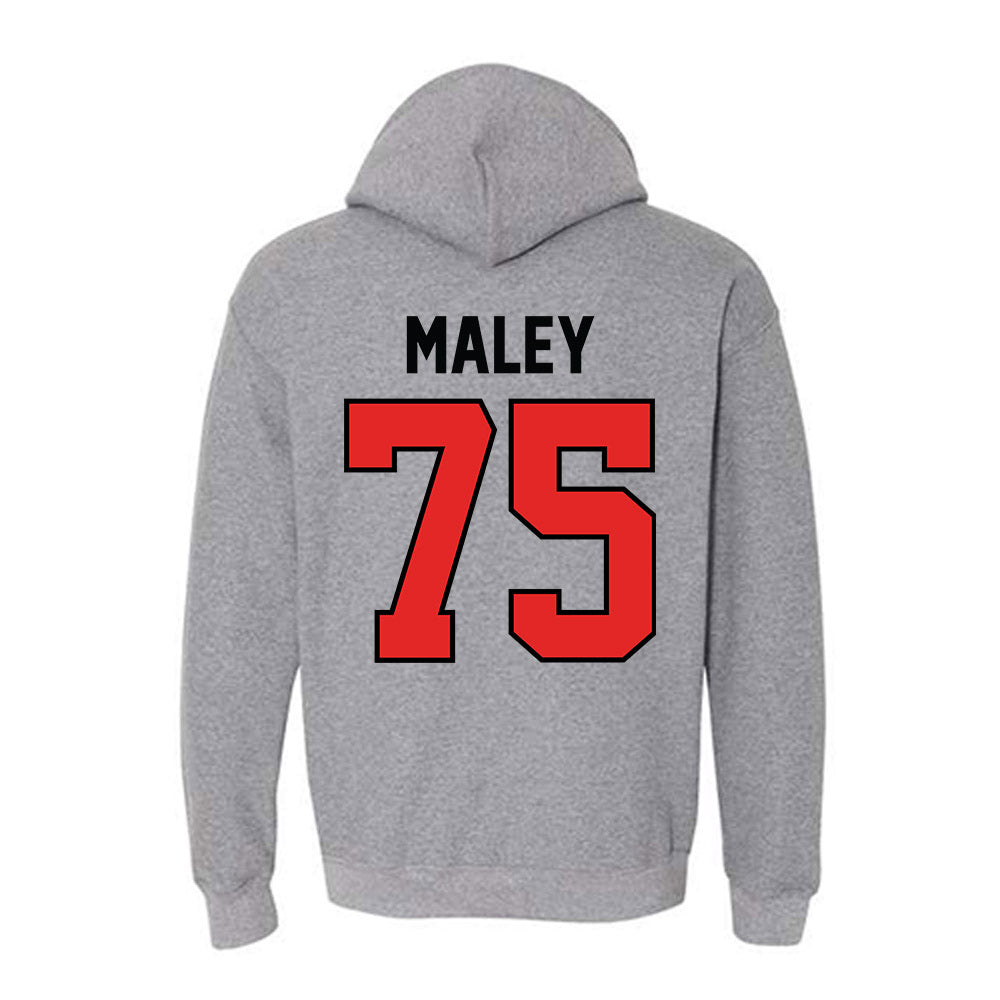 Texas Tech - NCAA Football : Garin Maley - Classic Shersey Hooded Sweatshirt-1