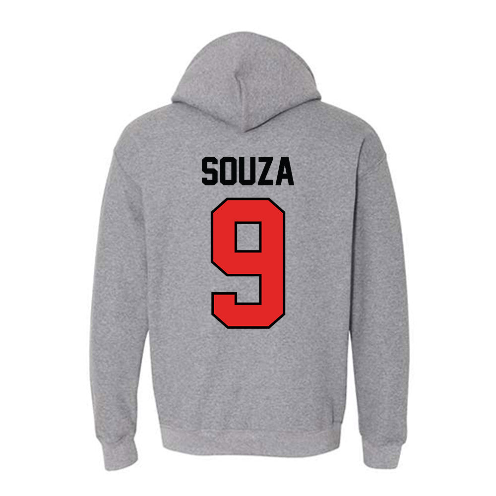 Texas Tech - NCAA Baseball : Jace Souza - Classic Shersey Hooded Sweatshirt-1