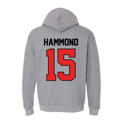 Texas Tech - NCAA Football : William Hammond - Classic Shersey Hooded Sweatshirt