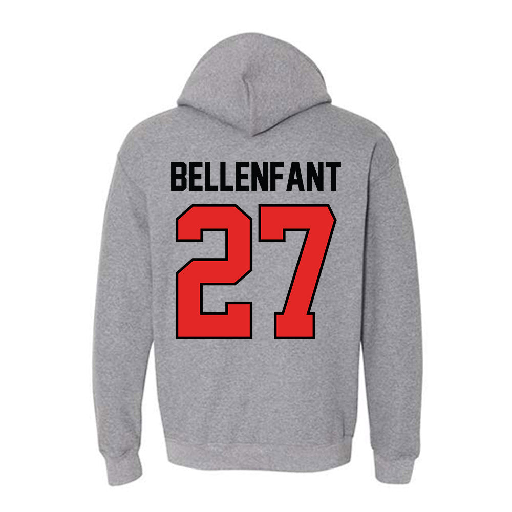 Texas Tech - NCAA Football : Upton Bellenfant - Classic Shersey Hooded Sweatshirt-1