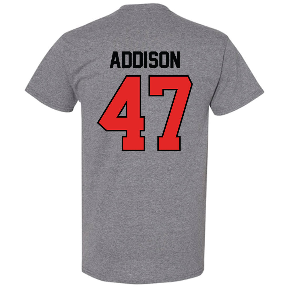 Texas Tech - NCAA Baseball : Logan Addison - Classic Shersey T-Shirt-1