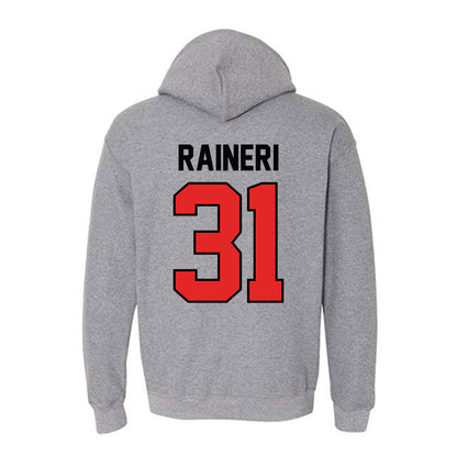 Texas Tech - NCAA Baseball : Kaysen Raineri - Classic Shersey Hooded Sweatshirt-1