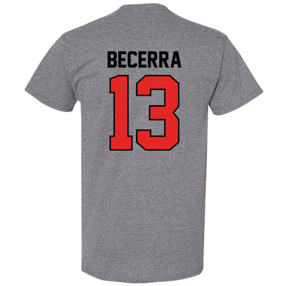 Texas Tech - NCAA Baseball : Donovan Becerra - Classic Shersey T-Shirt-1