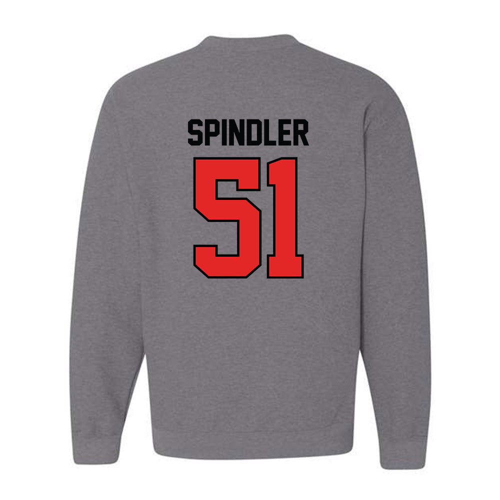 Texas Tech - NCAA Baseball : Jake Spindler - Classic Shersey Crewneck Sweatshirt-1