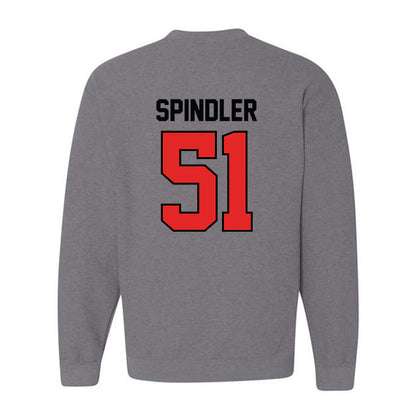 Texas Tech - NCAA Baseball : Jake Spindler - Classic Shersey Crewneck Sweatshirt-1