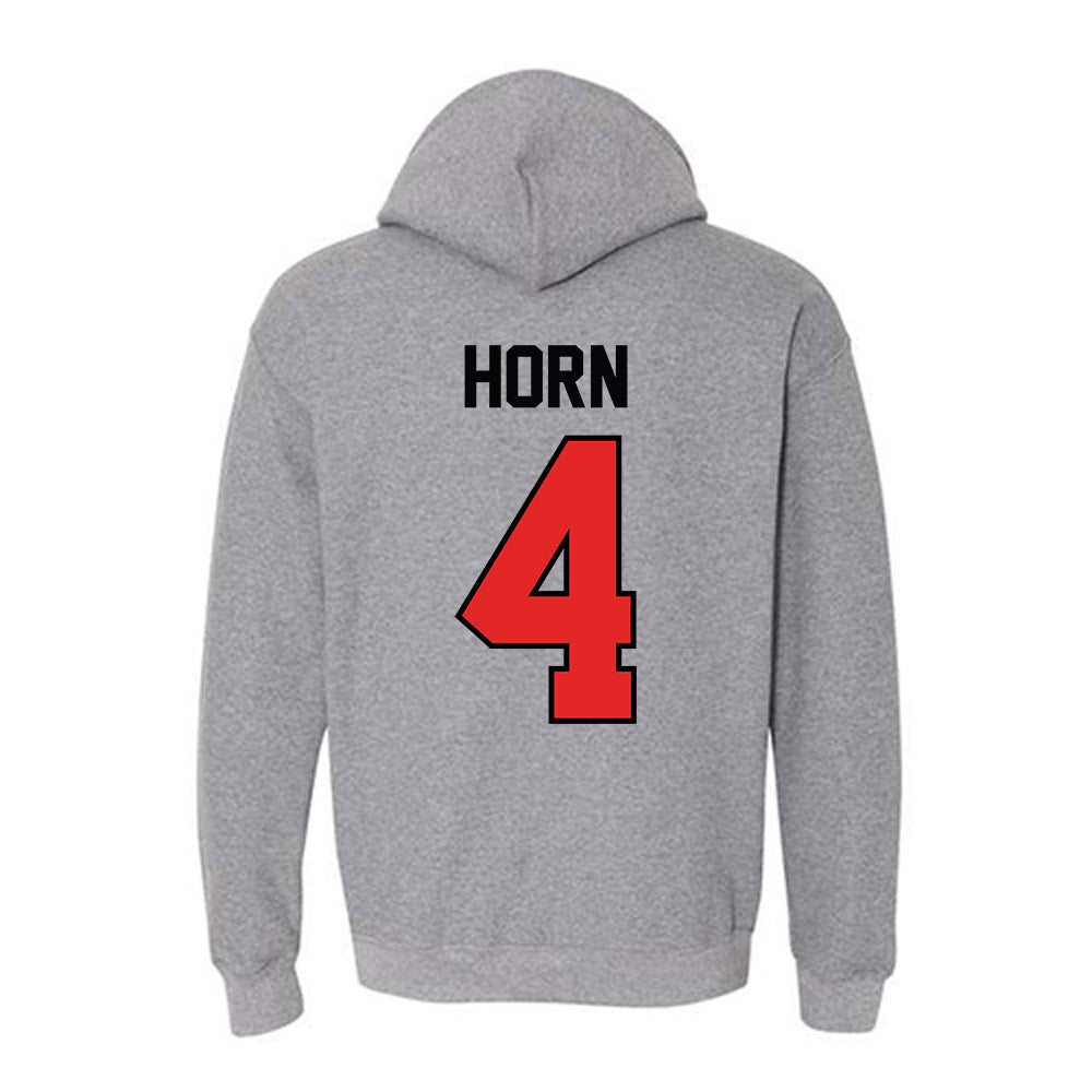 Texas Tech - NCAA Football : Maurion Horn - Classic Shersey Hooded Sweatshirt