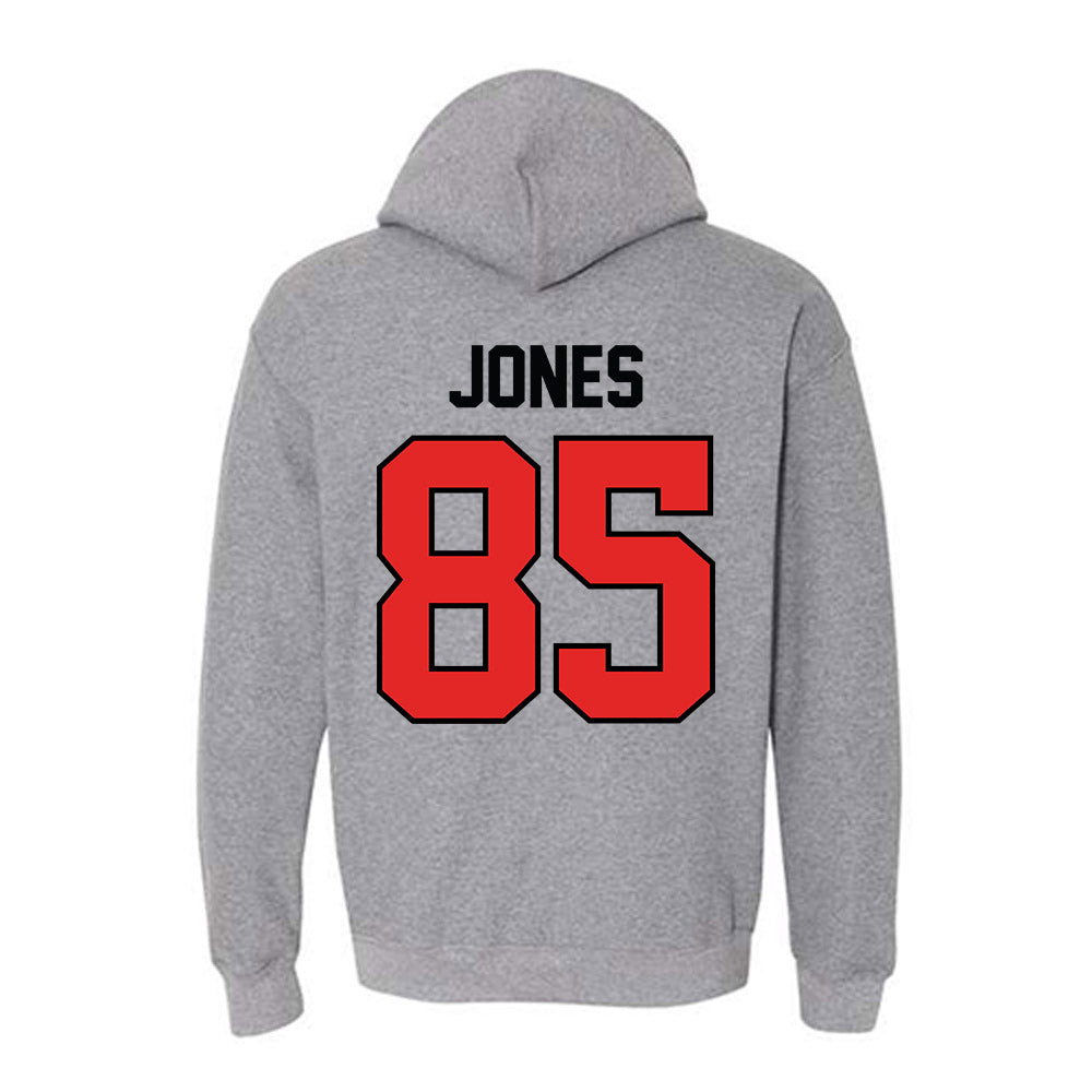 Texas Tech - NCAA Football : Bryson Jones - Classic Shersey Hooded Sweatshirt-1