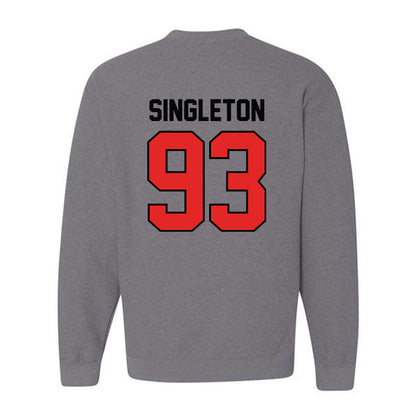 Texas Tech - NCAA Football : Dylan Singleton - Classic Shersey Crewneck Sweatshirt-1